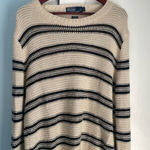 Vintage POLO Ralph Lauren Silk/Linen Sweater